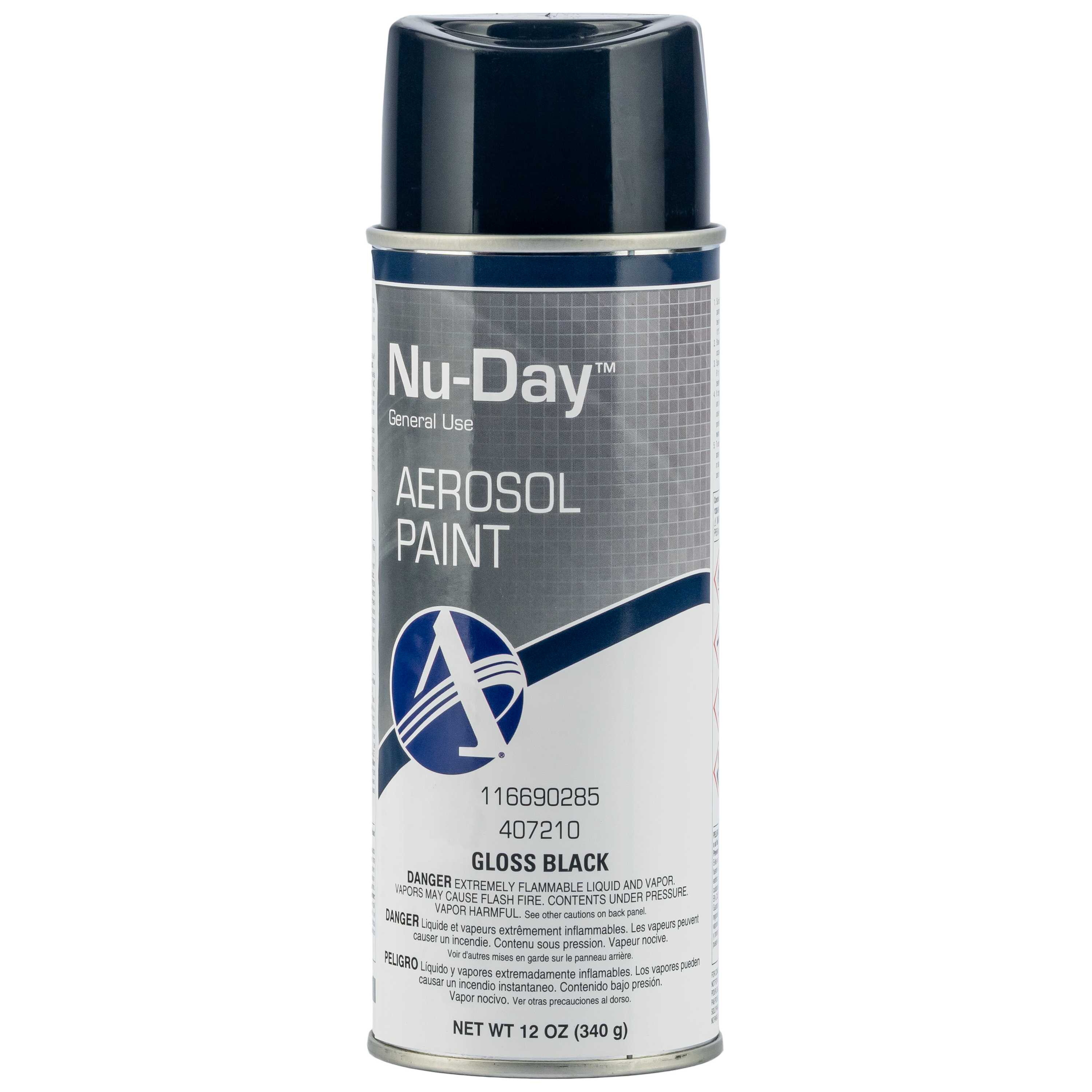Nu-Day General Purpose Enamel Paint - Gloss Black - Q24